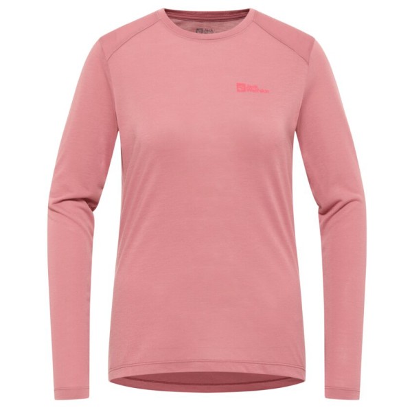Bild von Jack Wolfskin Vonnan LS T-Shirt Women Langarm Funktionsshirt Damen 2XL red mineral red