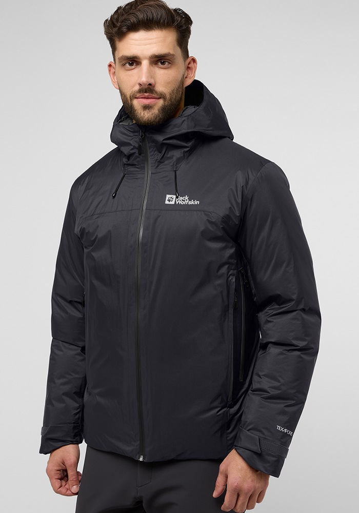 Bild von Jack Wolfskin Cyrox 2L Down Jacket Men Wasserdichte Daunenjacke Herren 3XL black black