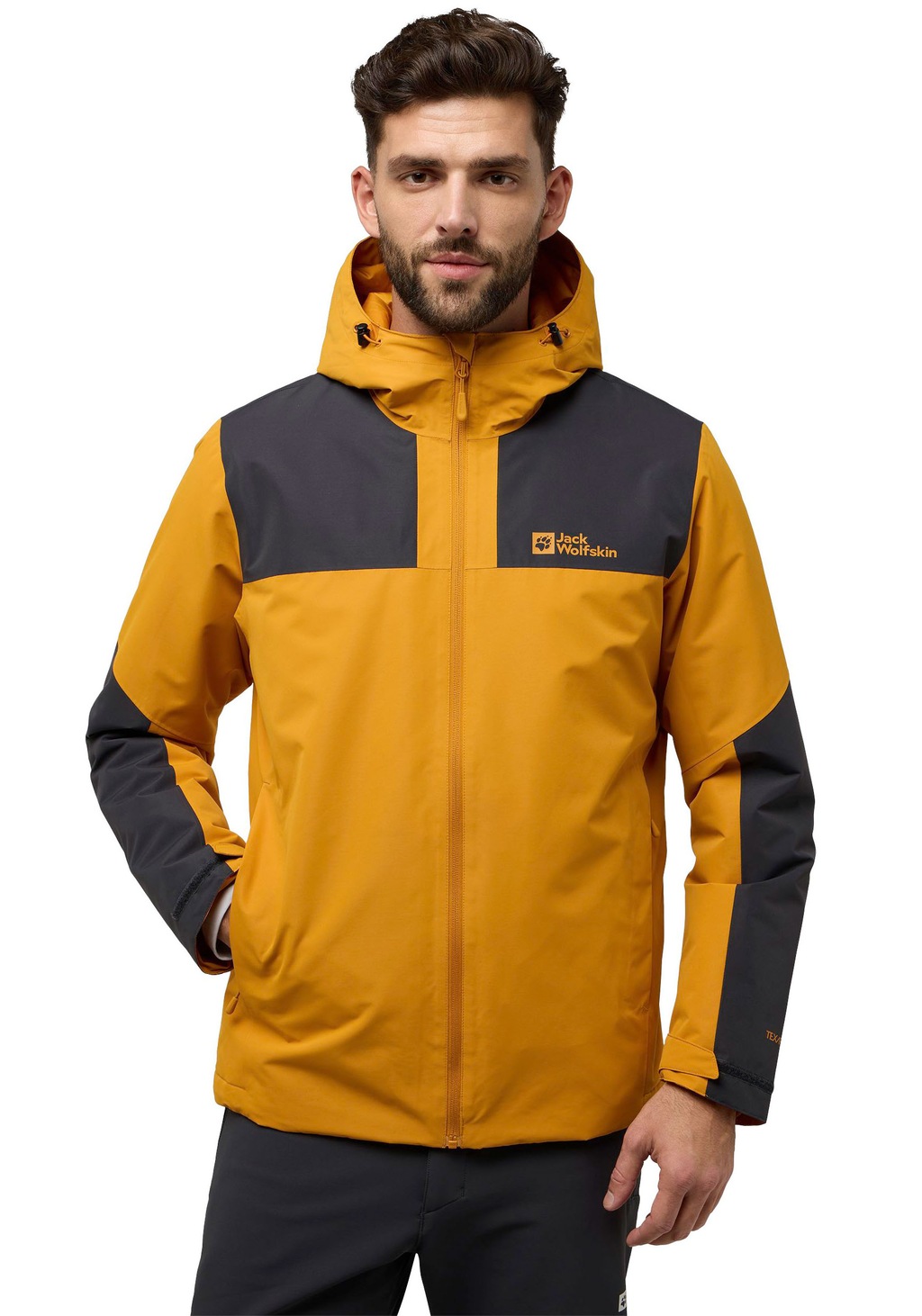 Bild von Jack Wolfskin Jasper Ins Jacket Men Wasserdichte Winterjacke Herren XL safflower safflower
