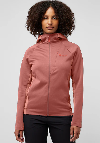 Bild von Jack Wolfskin Alpgrat Extended Version Jacket Women Fleecejacke Damen M red mineral red