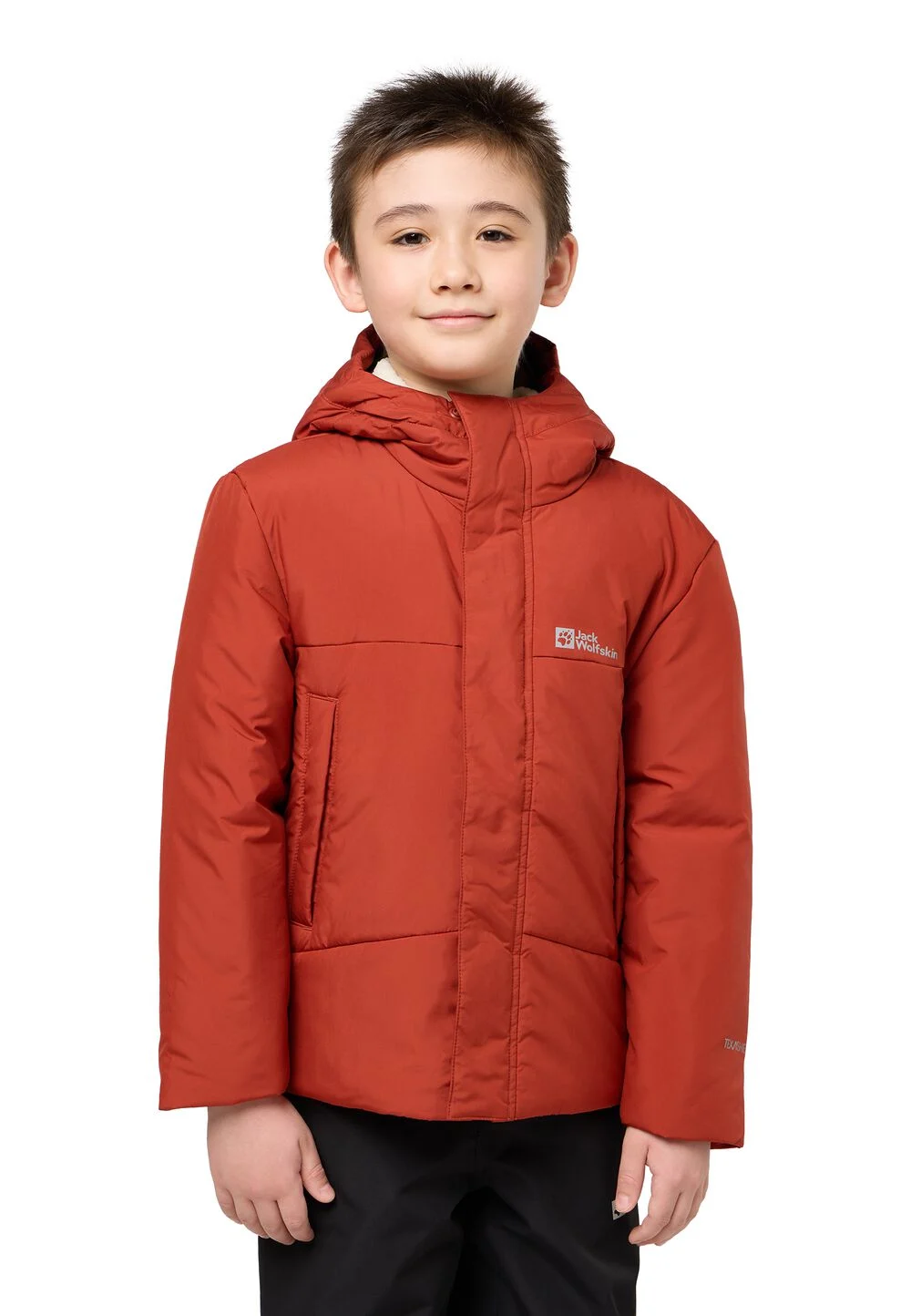 Bild von Jack Wolfskin Snowbear Jacket Kids Winterjacke Kinder 164 red intense rust