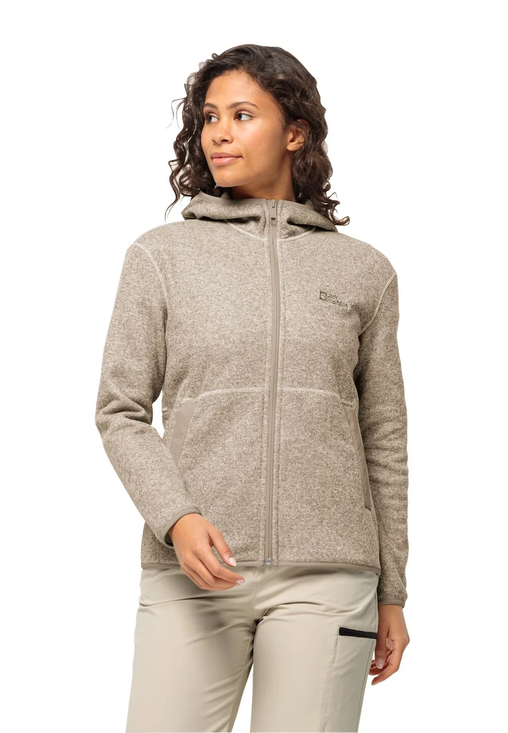 Bild von Jack Wolfskin Tannenspur Jacket Women Fleecejacke Damen XS beige anis
