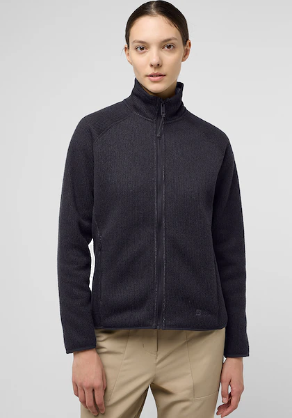 Bild von Jack Wolfskin Kaminfeuer Jacket Women Fleecejacke Damen M blue dark navy