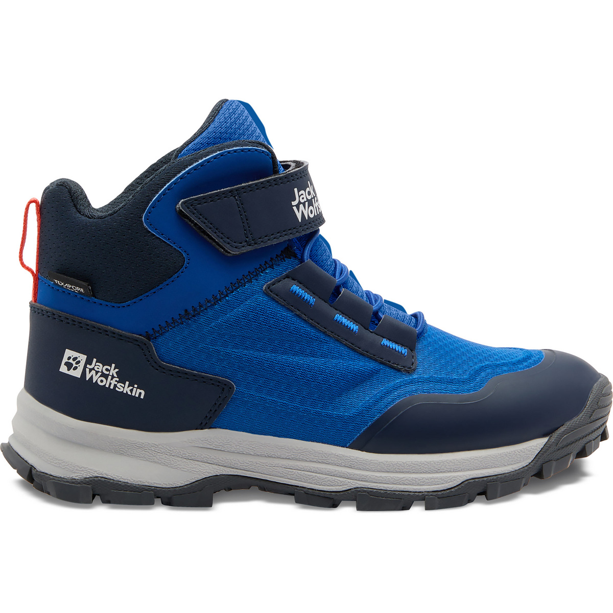 Bild von Jack Wolfskin Cyrox Texapore Mid Kids Wasserdichte Wanderschuhe Kinder 31 blue crisp cobalt