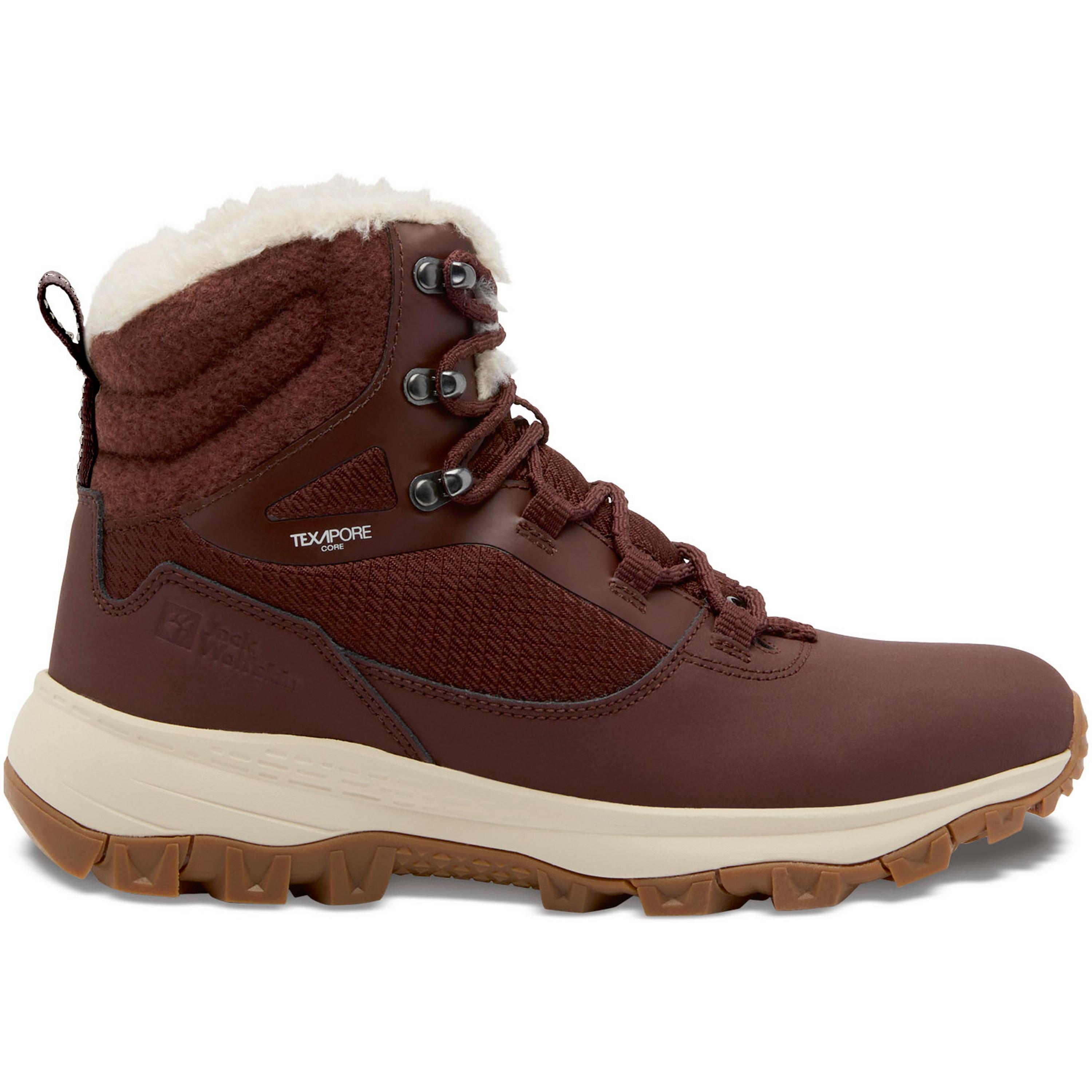 Bild von Jack Wolfskin Everquest Texapore High Women Wasserdichte Winterschuhe Damen 39 red Dark Mahogany