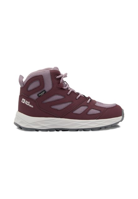Bild von Jack Wolfskin Woodland 2 Texapore Mid Kids Wasserdichte Wanderschuhe Kinder 33 purple boysenberry