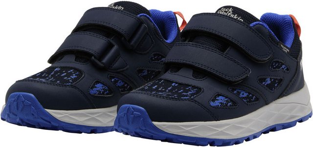 Bild von Jack Wolfskin Woodland 2 Texapore Low VC Kids Wasserdichte Wanderschuhe Kinder 35 blue night blue