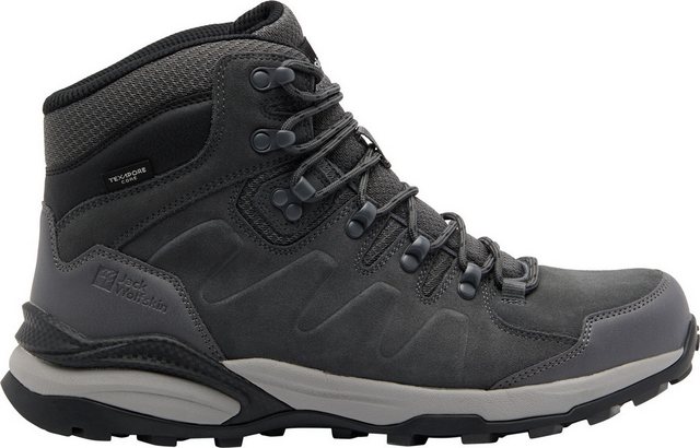Bild von Jack Wolfskin Refugio Texapore Mid Men Wasserdichte Wanderschuhe Herren 42 grey slate