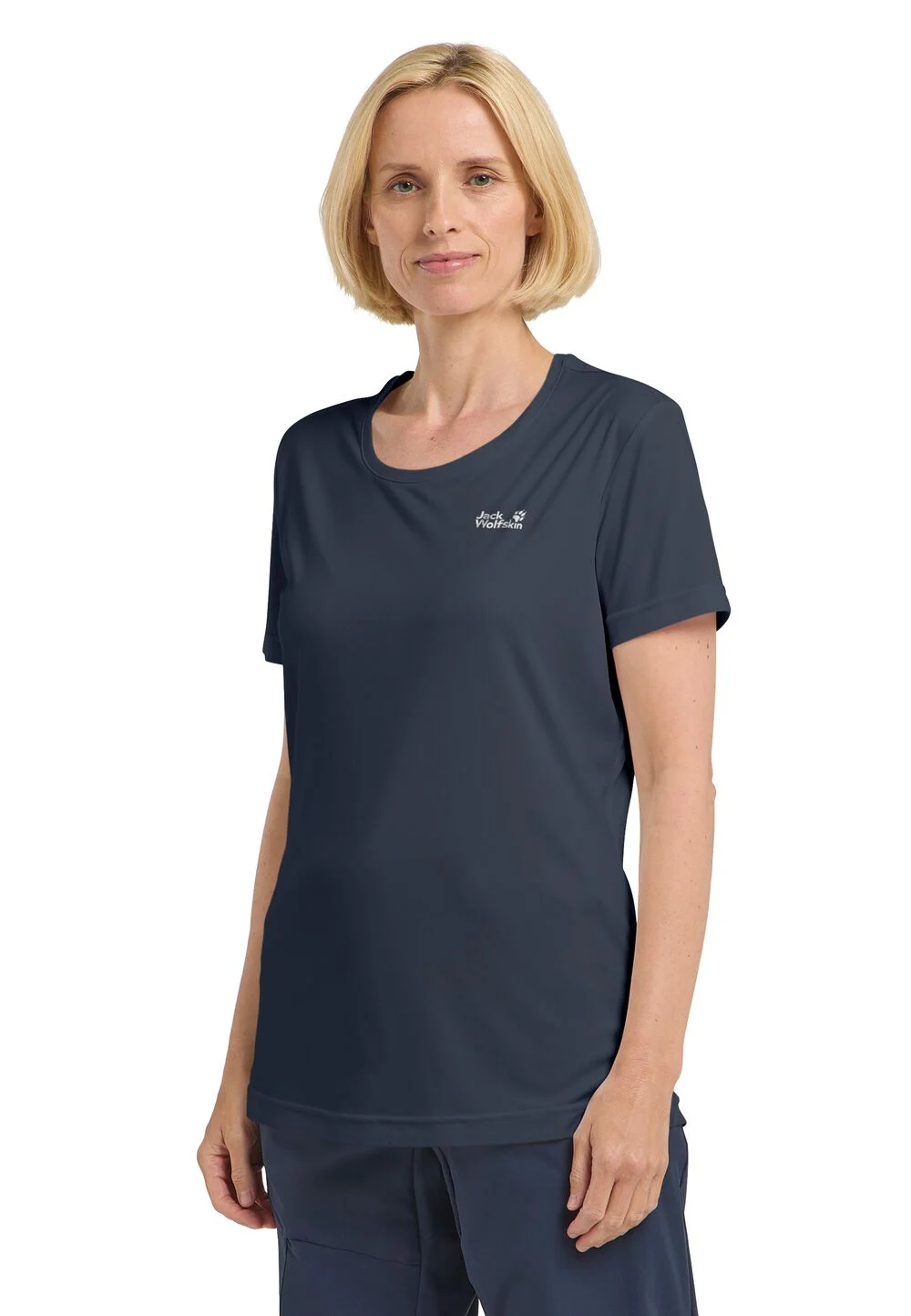 Bild von Jack Wolfskin Tech T-Shirt Women Funktionsshirt Damen XS blue midnight sky