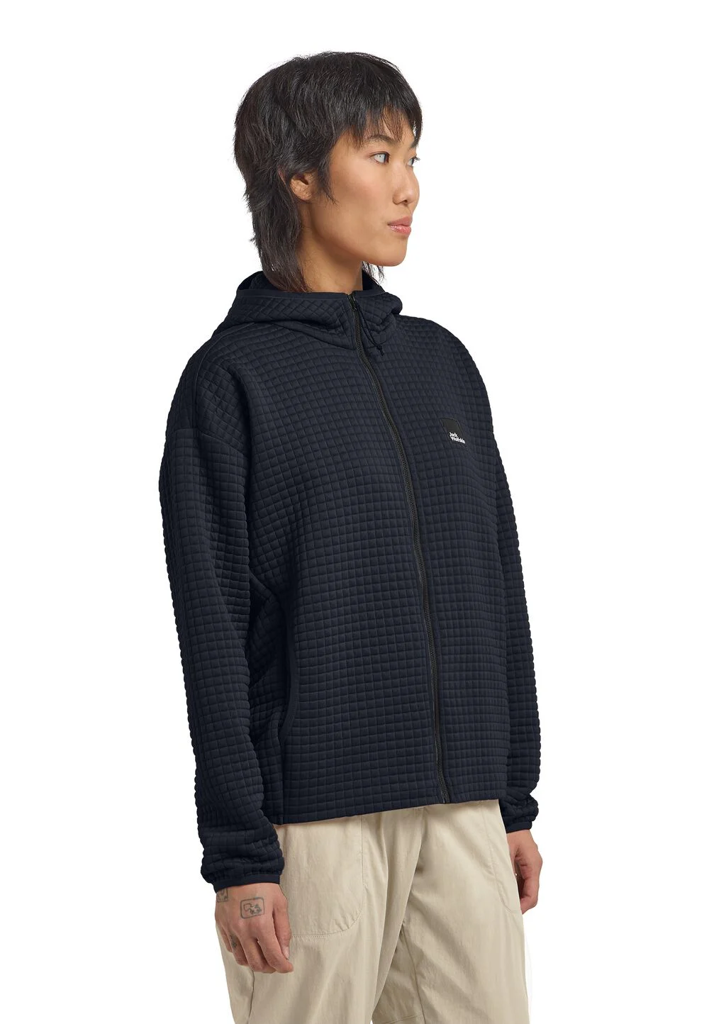 Bild von Jack Wolfskin Mogari Hooded FZ Women Fleecejacke mit Kapuze Damen 2XL blue dark navy