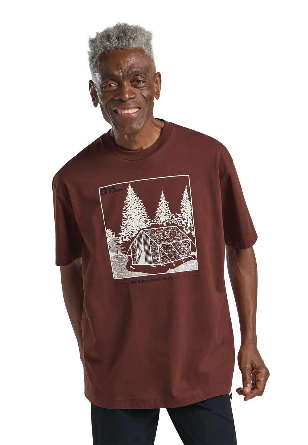 Bild von Jack Wolfskin Freeroamer T-Shirt Men T-Shirt aus Bio-Baumwolle M  TENT dark rust