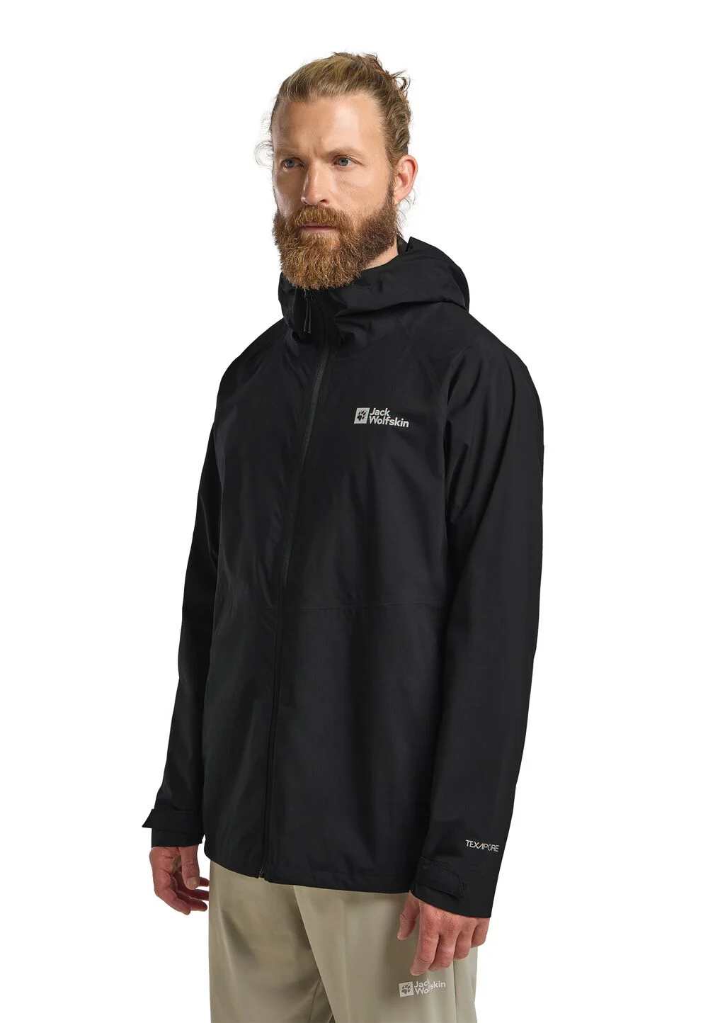 Bild von Jack Wolfskin Prelight 2.5L Backlength Jacket Men Regenjacke Herren XL black black