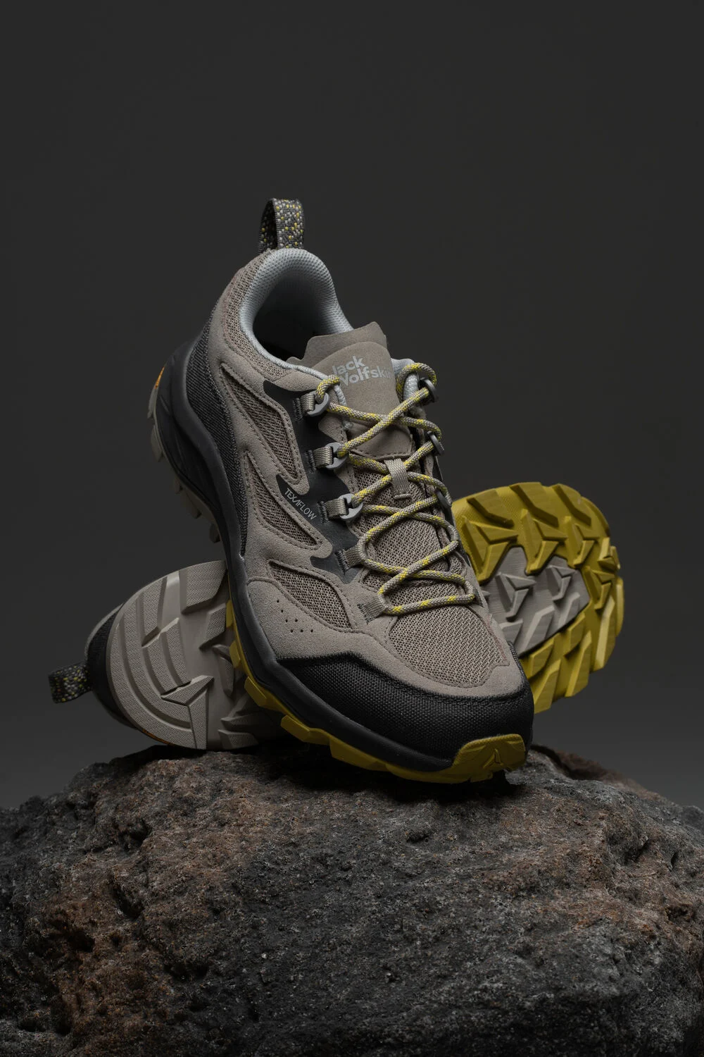 Bild von Jack Wolfskin Cyrox Vent Support System Low Men Wanderschuhe Herren 42.5 yellow chartreuse