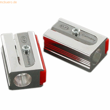 Bild von 20 x Kum Bleistiftspitzer 420E Metall Blockform mit Ersatzmesser