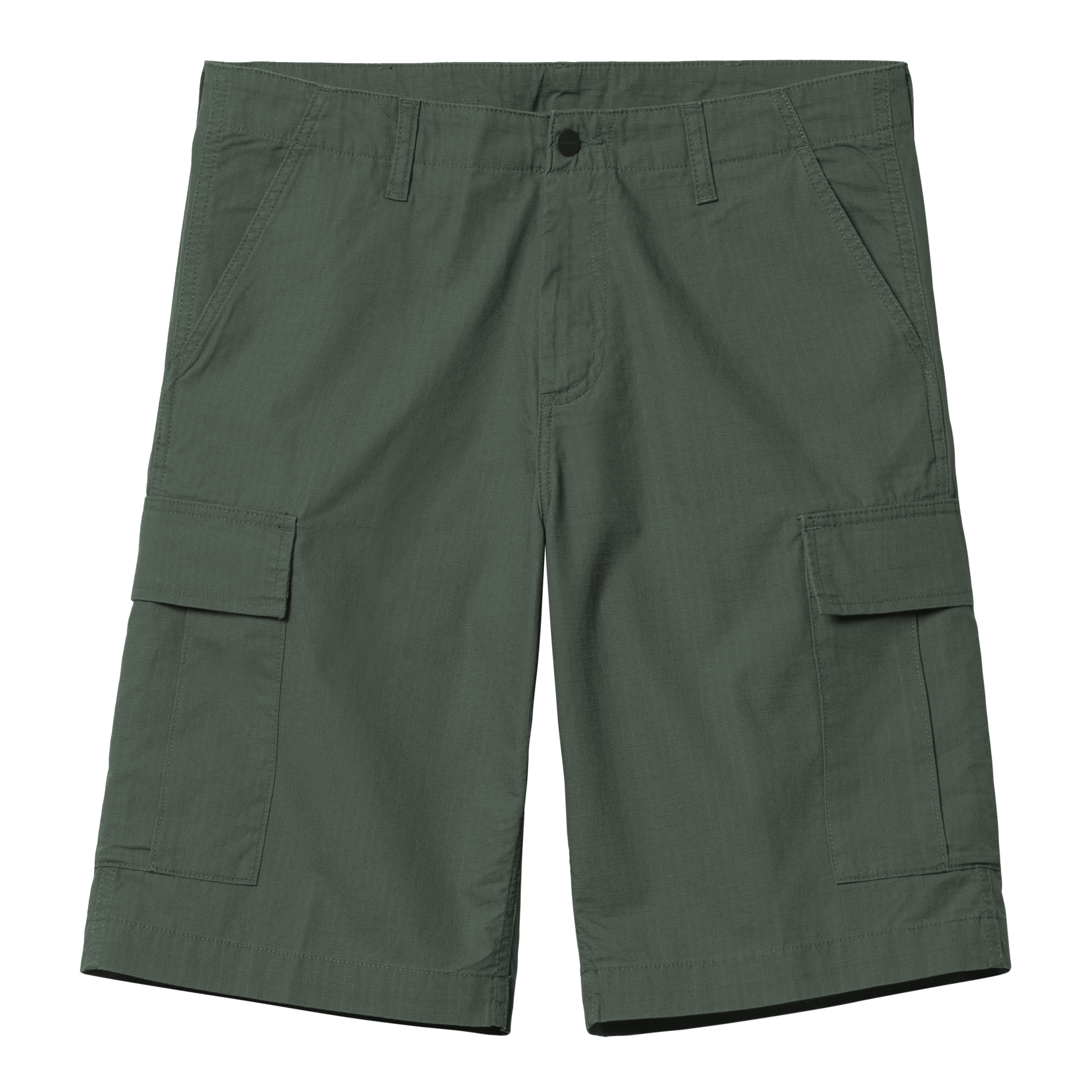 Bild von Carhartt WIP - Regular Cargo Rinsed Duck Green - Shorts - Grün - W38 - 100% Baumwolle,Baumwolle