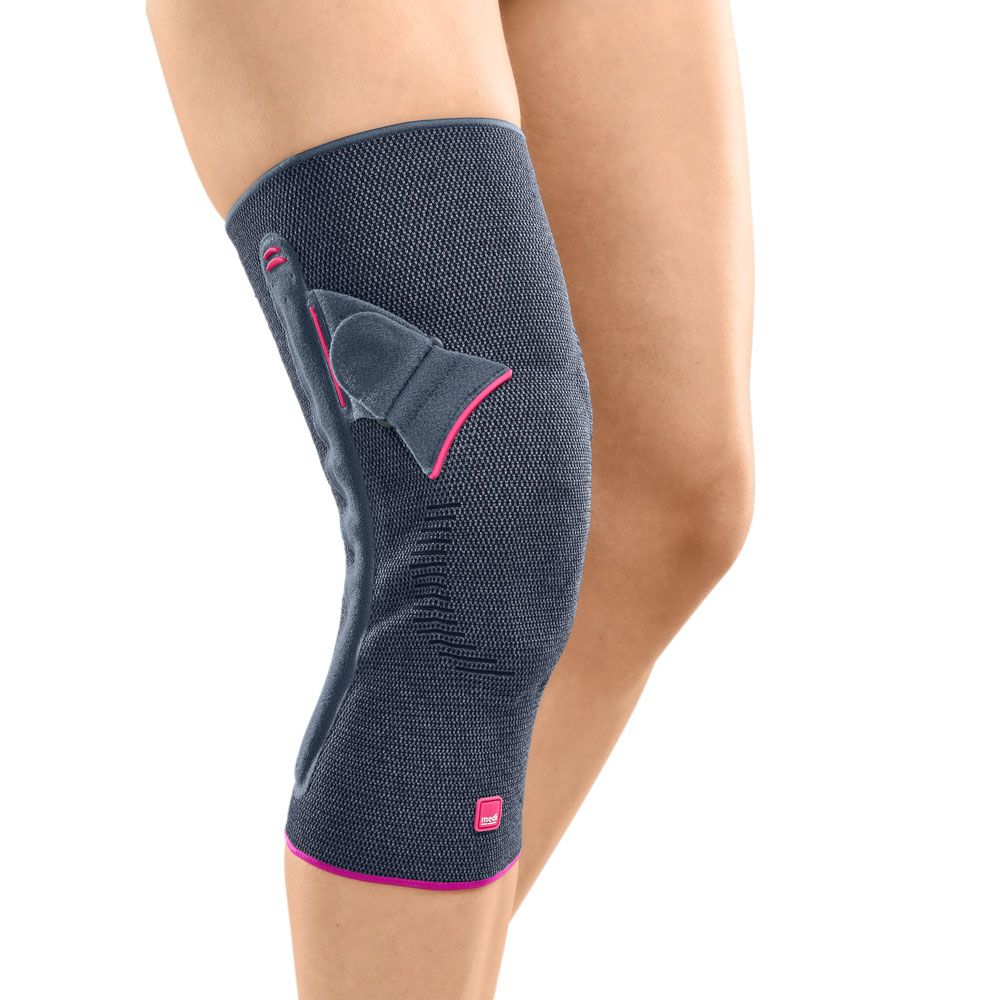 Bild von genumedi® PT Kniebandage links Gr. 7 silber