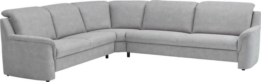 Bild von VILLA BECK Ecksofa "Garda L-Form", (4 St.), inklusive Kopfteilverstellung, Stellmaß 277x245cm