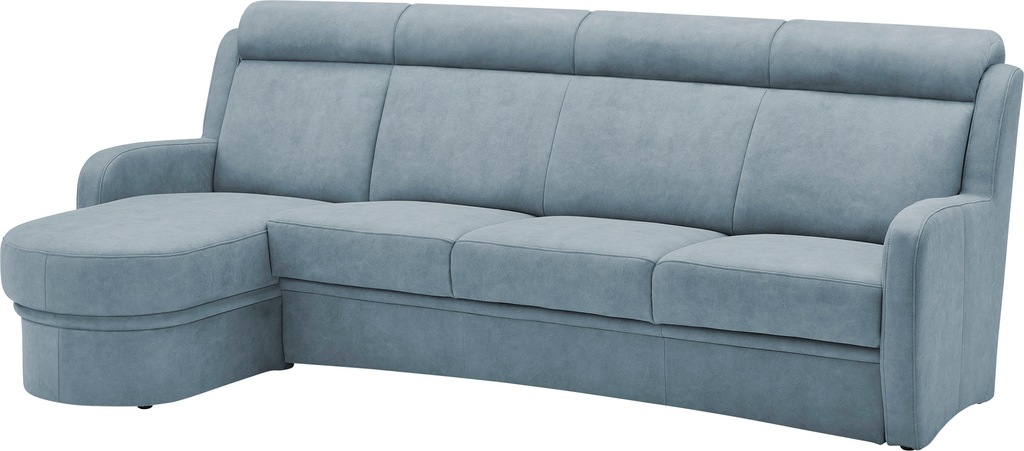 Bild von VILLA BECK Ecksofa "Varese L-Form", (2 St.), Kopfteilverstellung, wahlweise mit Sitzvorzug, in Sitzhöhe 46 cm