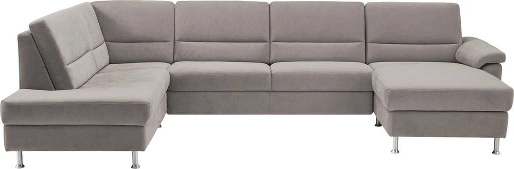 Bild von CALIZZA INTERIORS Wohnlandschaft "Onyx U-Form", (3 St.), wahlweise mit Bettfunktion und Bettkasten