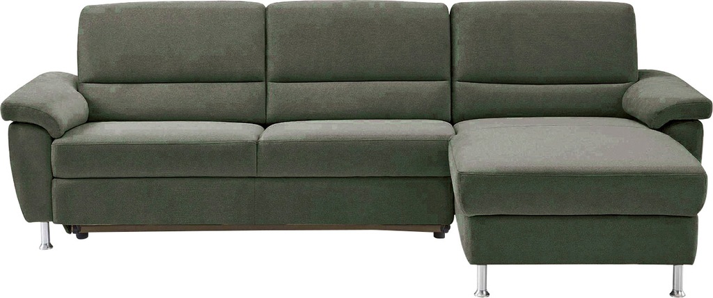 Bild von CALIZZA INTERIORS Ecksofa "Onyx L-Form", Recamiere links oder rechts, wahlweise mit Bettfunktion, Breite 270 cm