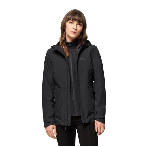 Bild von Jack Wolfskin Moonrise 3in1 Jacket Women 3 in 1 Jacke Damen XXL schwarz black