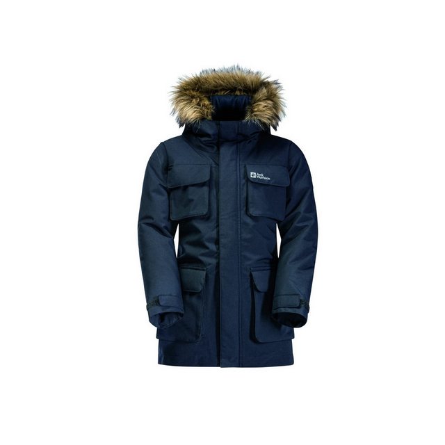 Bild von Jack Wolfskin Glacier Peak Parka Kids Wasserdichte Winterjacke Kinder 164 blau night blue