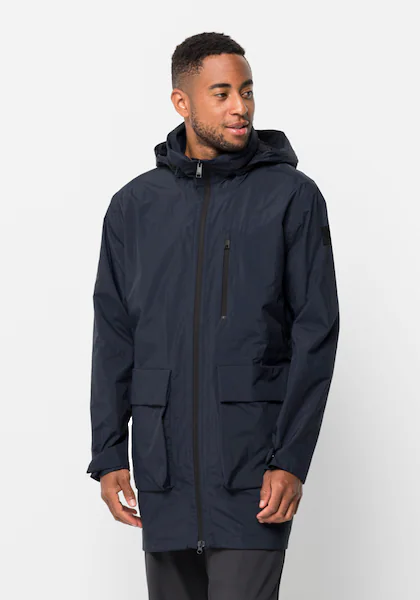 Bild von Jack Wolfskin Norden Port Parka Men Wasserdichter Wintermantel Herren M blue night blue