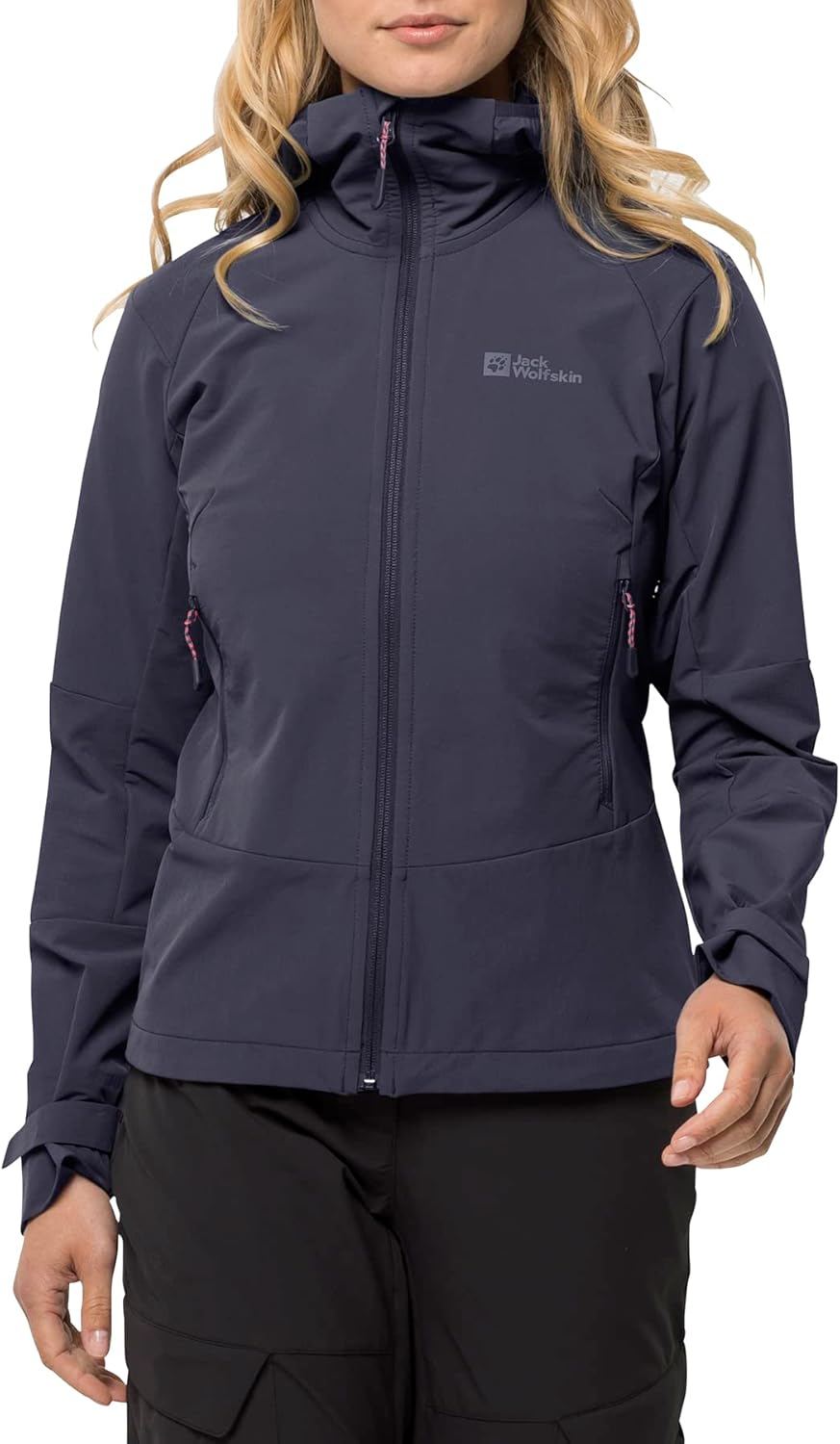 Bild von Jack Wolfskin Softshelljacke "KAMMWEG JKT W", mit Kapuze