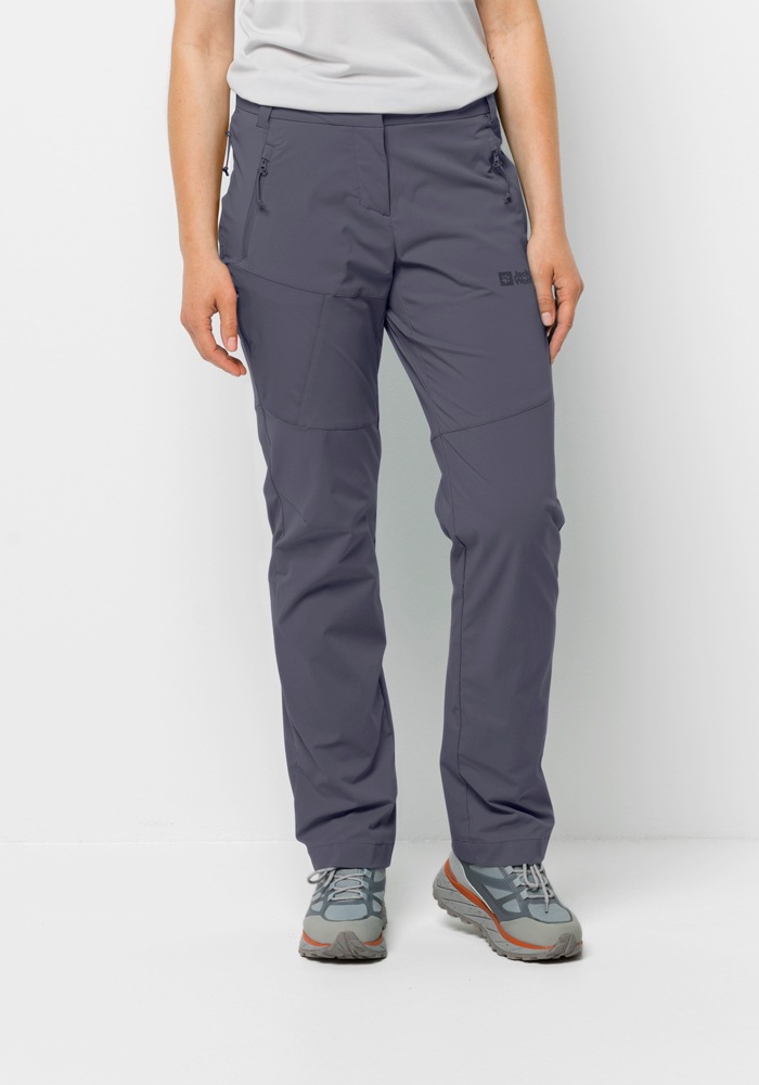 Bild von Jack Wolfskin Glastal Pants Women Softshell-Wanderhose Damen 34 grey dolphin