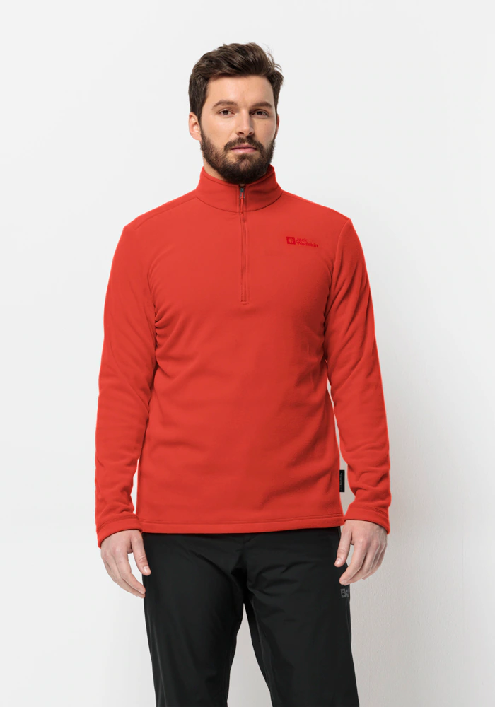 Bild von Jack Wolfskin Taunus HZ Men Fleecepullover Herren S red strong red