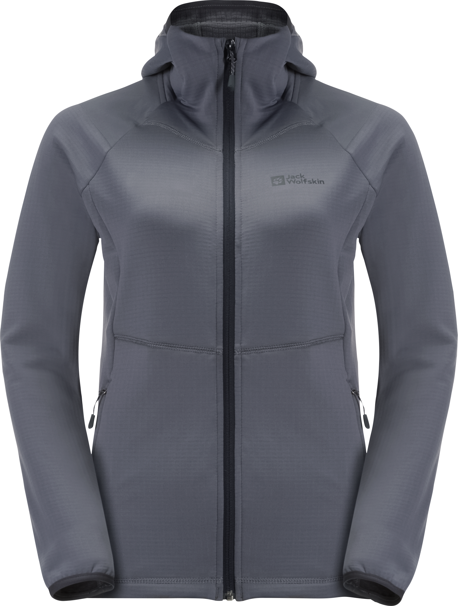 Bild von Jack Wolfskin Kapuzenfleecejacke »KOLBENBERG HOODED FZ W«, mit Kapuze