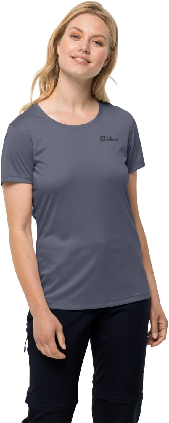 Bild von Jack Wolfskin Tech T-Shirt Women Funktionsshirt Damen XL grey dolphin