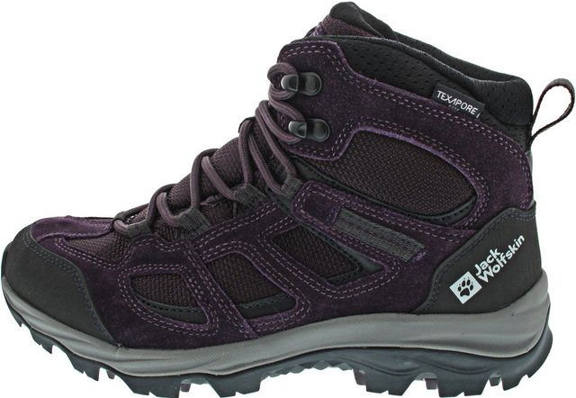 Bild von Jack Wolfskin Vojo 3 Texapore Mid Women Wasserdichte Wanderschuhe Damen 42.5 purple / grey purple / grey