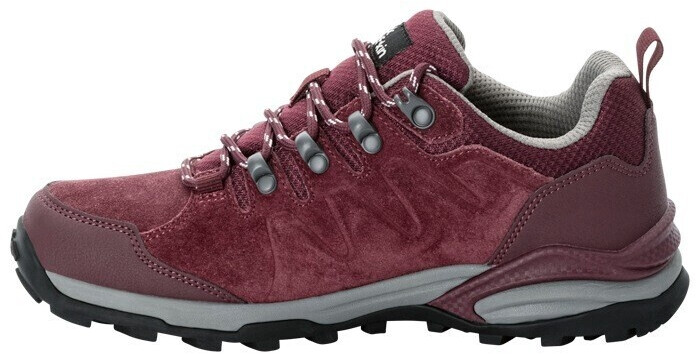 Bild von Jack Wolfskin Refugio Texapore Low Women Wasserdichte Wanderschuhe Damen 36 red,brown dark maroon
