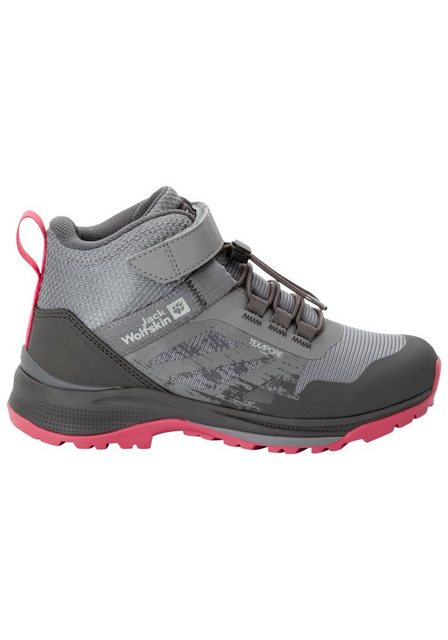 Bild von Jack Wolfskin Villi Hiker Texapore Mid Kids Wasserdicht Outdoor Schuhe Kinder 37 soft pink soft pink