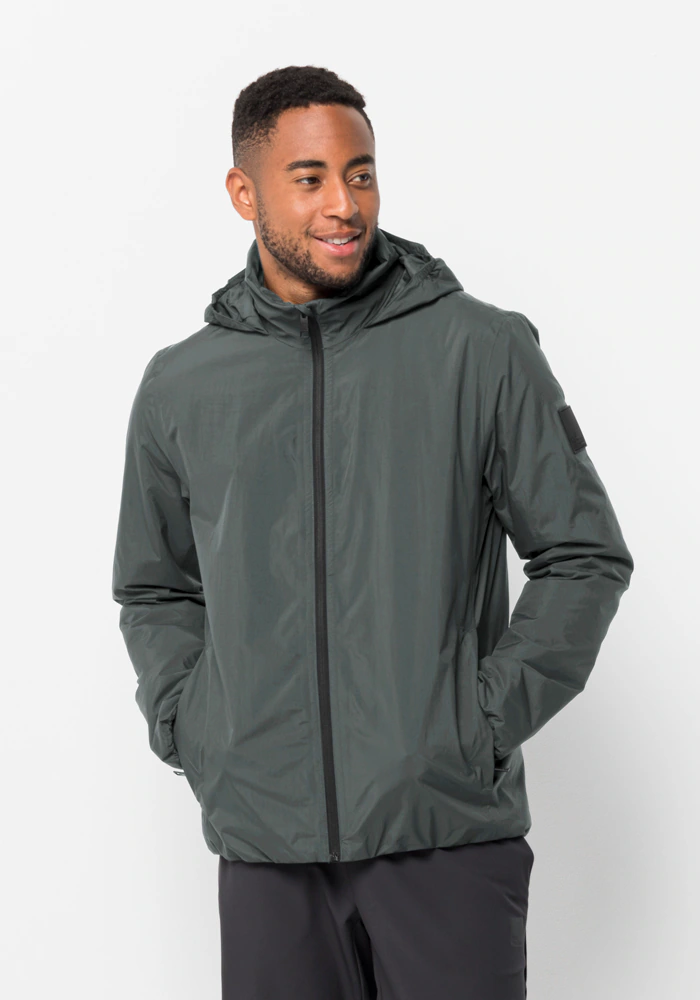Bild von Jack Wolfskin Textor Jacket Men Regenjacke Herren L green slate green