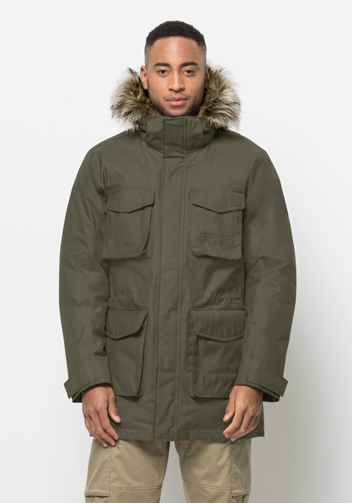 Bild von Jack Wolfskin Winterfrost Down Parka Men Wasserdichter Daunenmantel Herren L island moss island moss