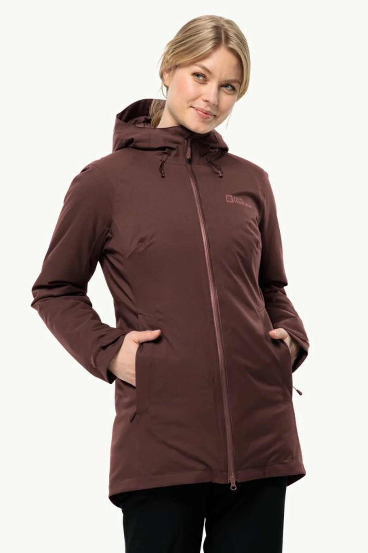 Bild von Jack Wolfskin Stirnberg Ins Jacket Women Wasserdichte Winterjacke Damen L dark maroon dark maroon