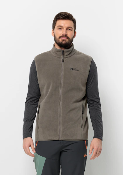 Bild von Jack Wolfskin Waldsteig FZ Vest Men Fleeceweste Herren M brown cold coffee