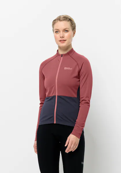 Bild von Jack Wolfskin Morobbia FZ L/S Women Fahrrad-Funktionsjacke Damen XS red apple butter