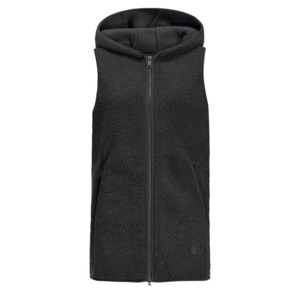 Bild von Jack Wolfskin High Curl Long Vest Women Fleeceweste Damen L black black