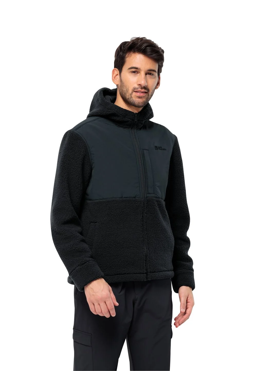 Bild von Jack Wolfskin Felslicht Hooded Jacket Men Fleecejacke Herren S blue night blue