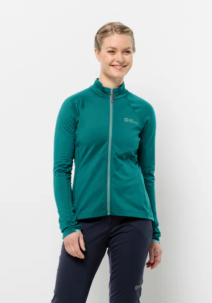 Bild von Jack Wolfskin Morobbia FZ Women Fahrradjacke Damen XS green petrol
