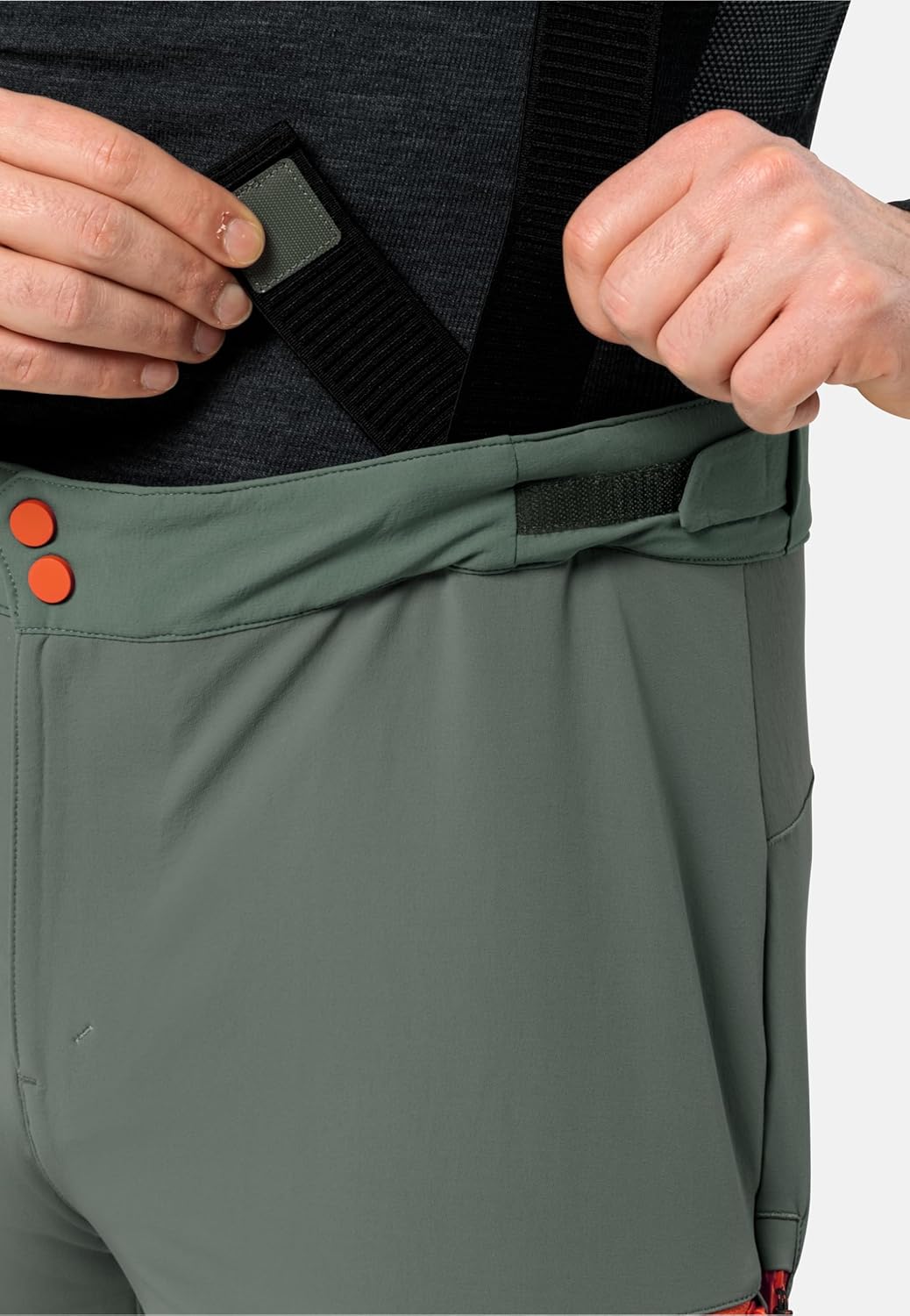 Bild von Jack Wolfskin Alpspitze Pants Men Skitouren-Hose mit RECCO® Ortungssystem Herren 52 hedge green Hedge Green