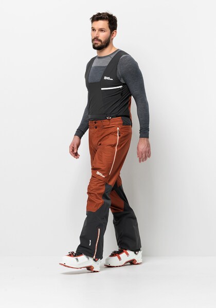 Bild von Jack Wolfskin Alpspitze Air Pants Men Hochatmungsaktive Skitouren-Hose mit RECCO® Ortungssystem Herren M carmine carmine