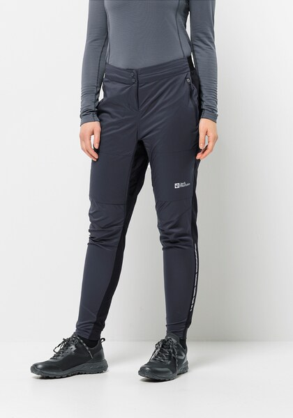 Bild von Jack Wolfskin Morobbia Alpha Pants Women Hochatmungsaktive Fahrradhose Damen S grey,black Graphite