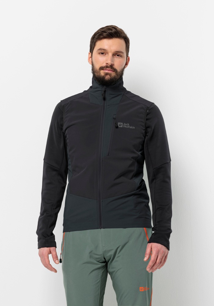 Bild von Jack Wolfskin Alpspitze Vest Men Softshellweste mit RECCO® Ortungssystem Herren L phantom Phantom