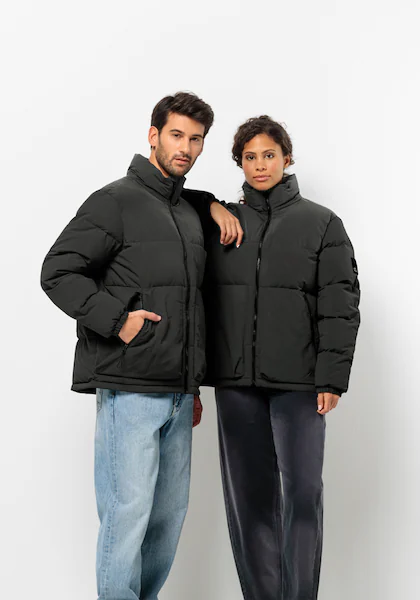 Bild von Jack Wolfskin Dellbrueck Jacket Daunenjacke M granite black granite black