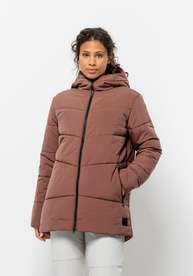 Bild von Jack Wolfskin Karolinger Long Jacket Women Wintermantel Damen M grey,black Phantom