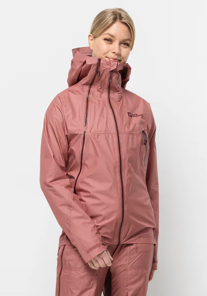 Bild von Jack Wolfskin Alpspitze Air 3L Jacket Women Hochatmungsaktive Skitouren-Jacke mit RECCO® Ortungssystem Damen XL pink blush powder